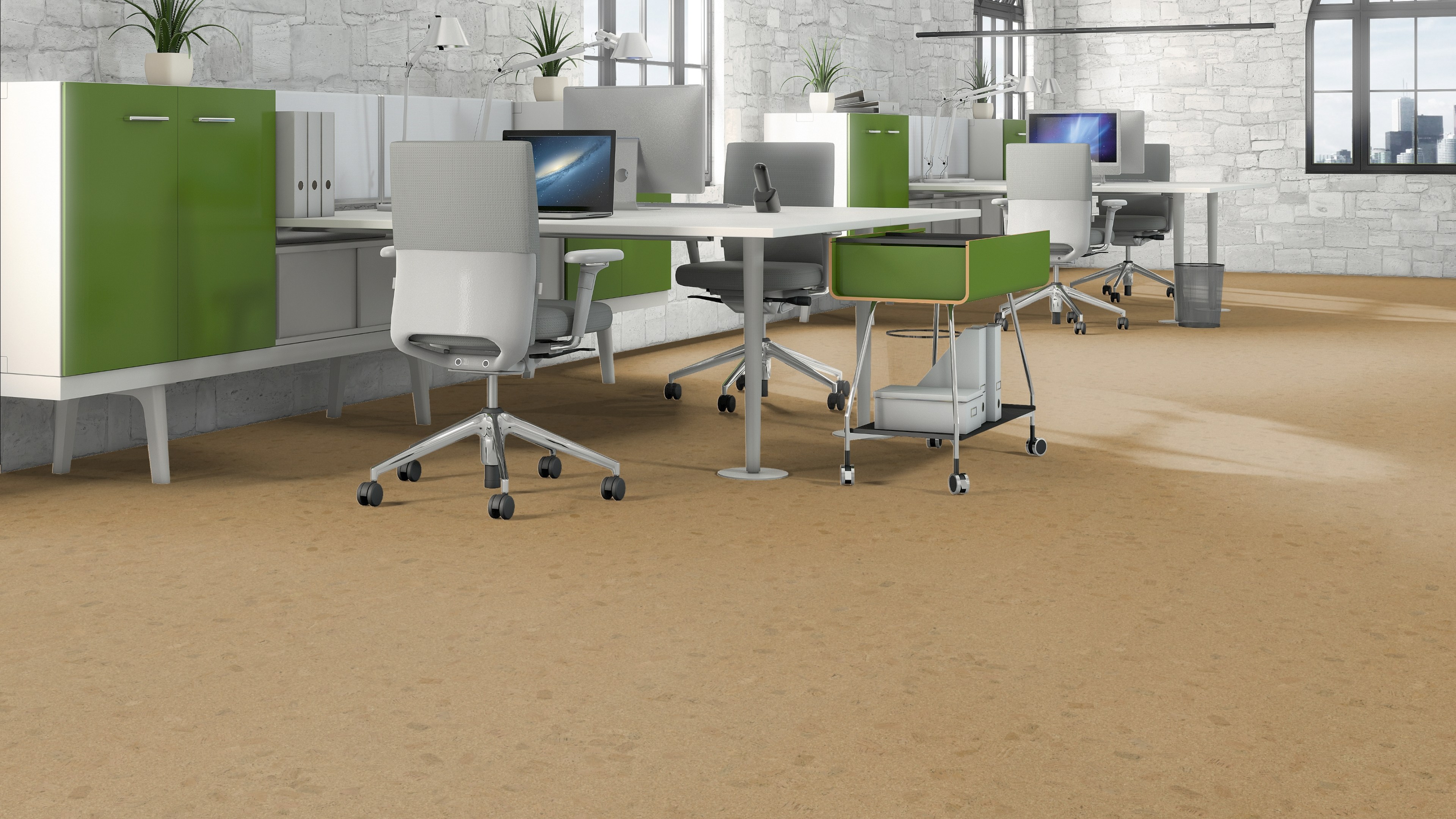 naturBoden designKork bioSilent Lissabon natur