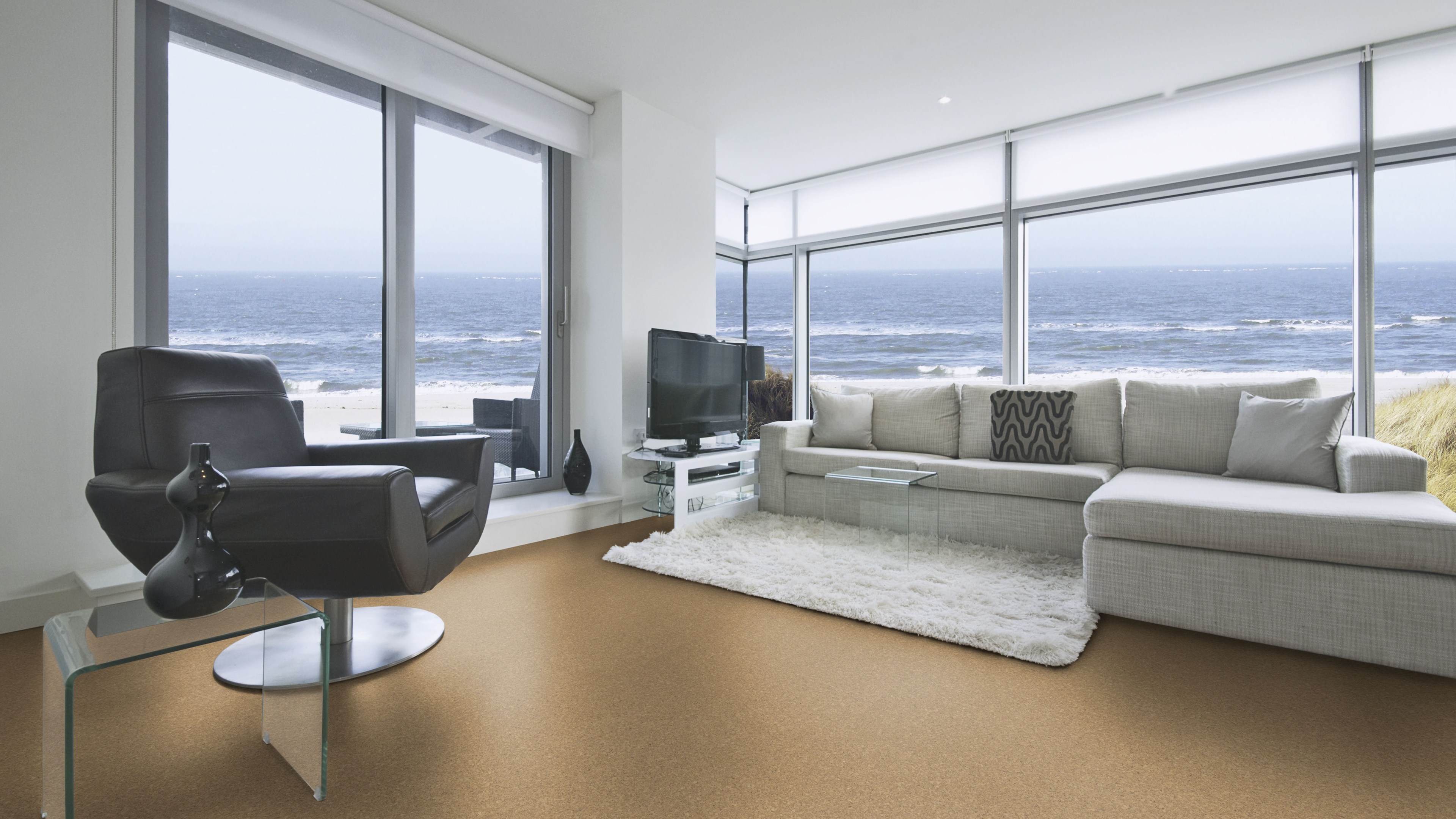naturBoden designCork lackiert Beat caramell