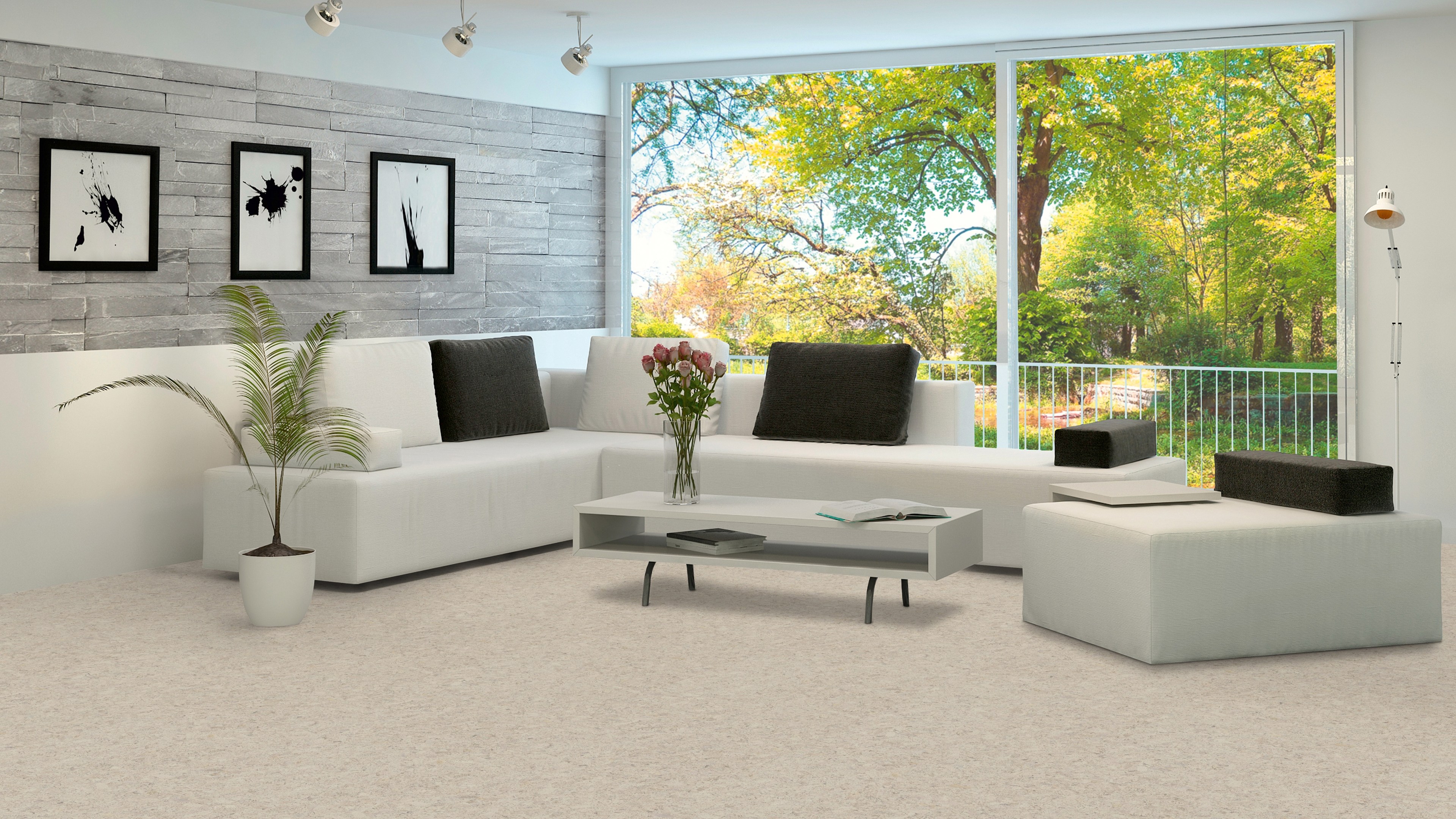 naturBoden designCork lackiert Boogie creme