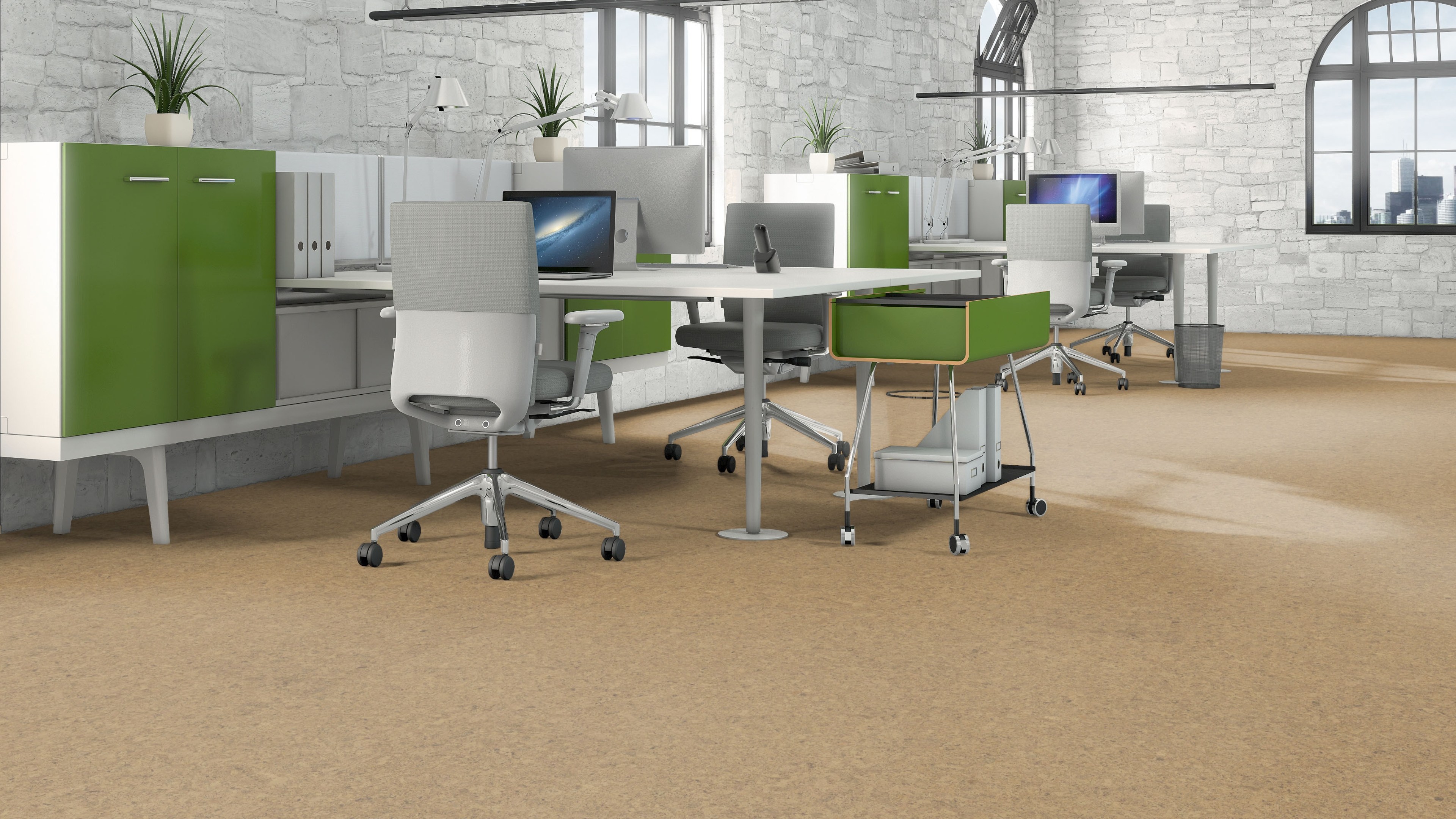 naturBoden designCork lackiert CanCan caramell