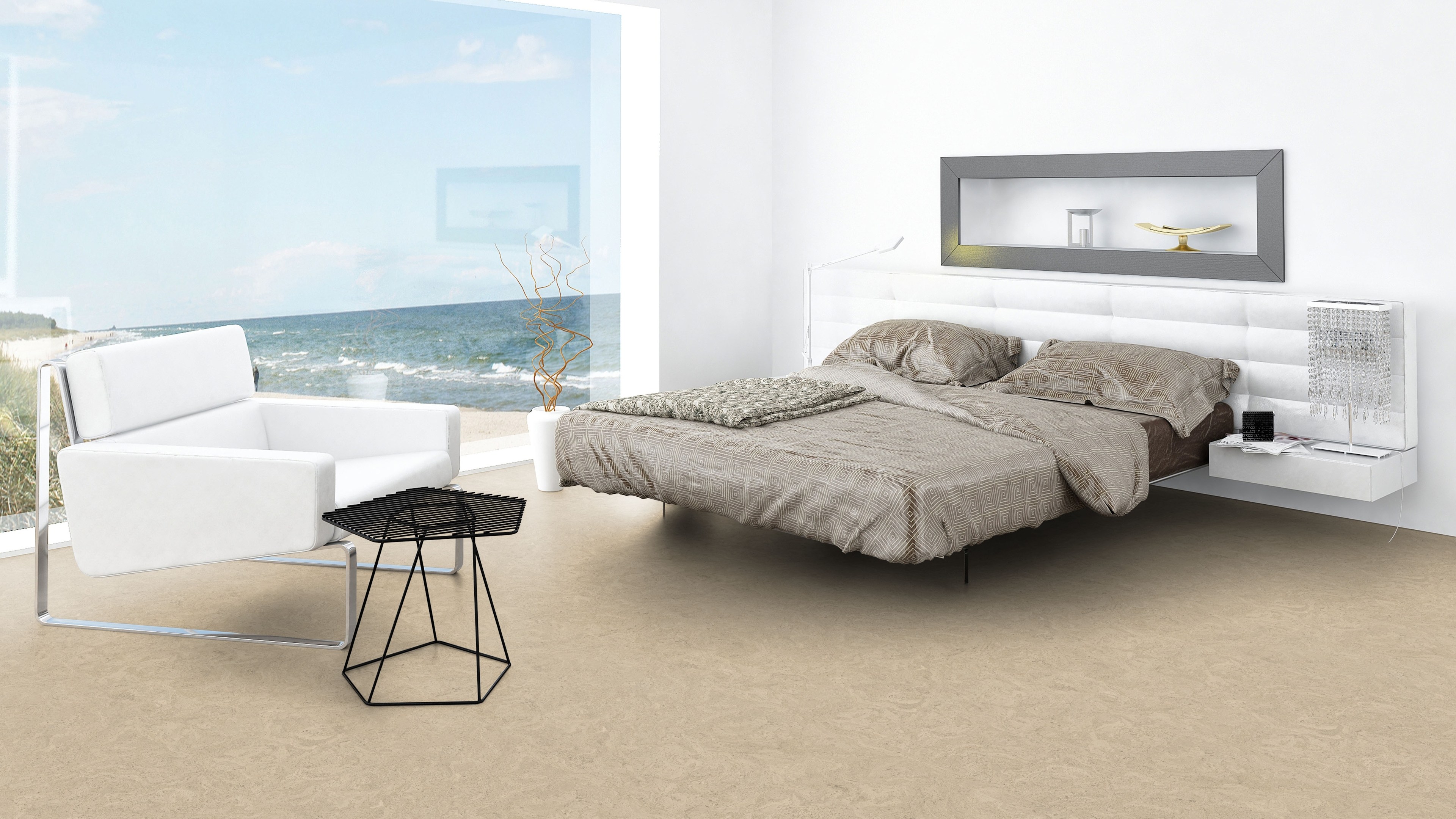 naturBoden designCork lackiert Dance bahama beige