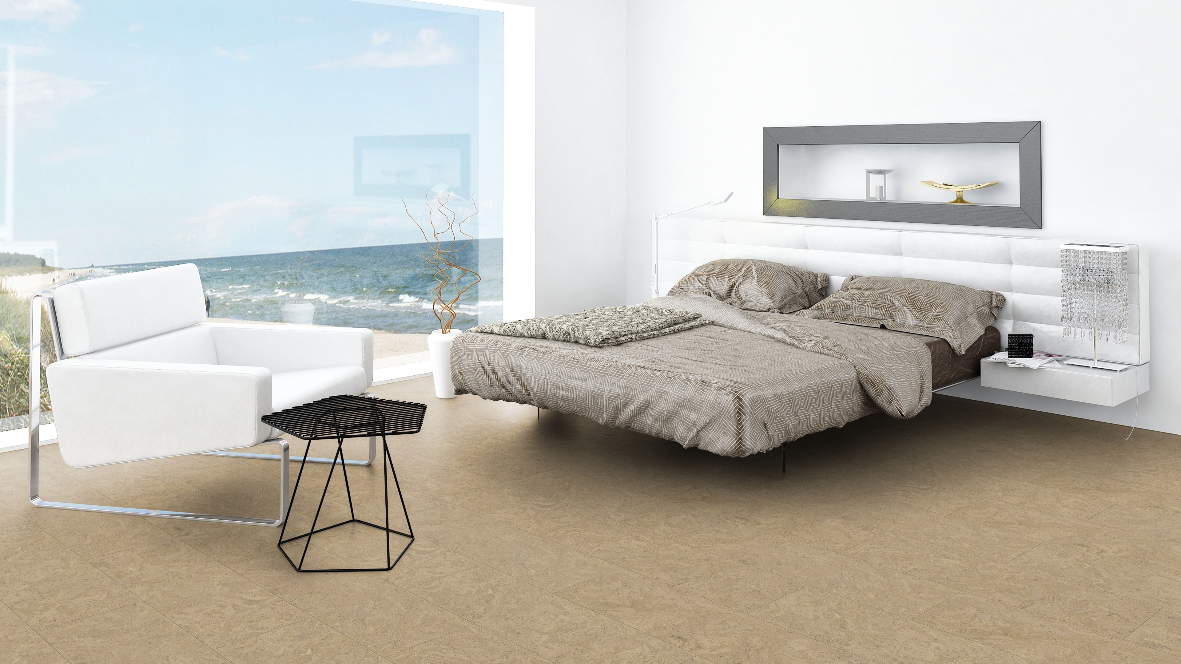 naturBoden designCork lackiert Dance sand gefast