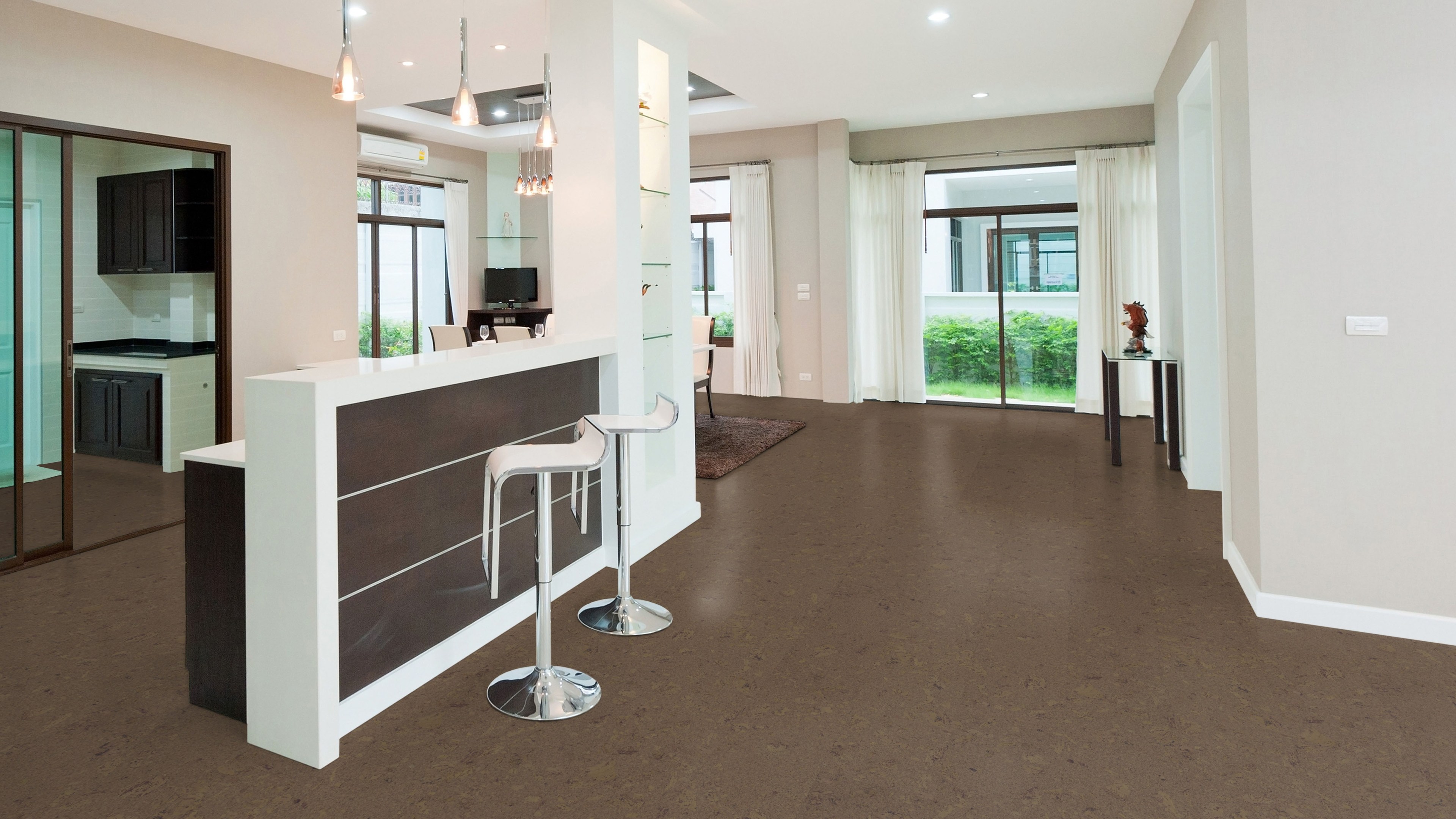 naturBoden designCork lackiert Rumba mocca