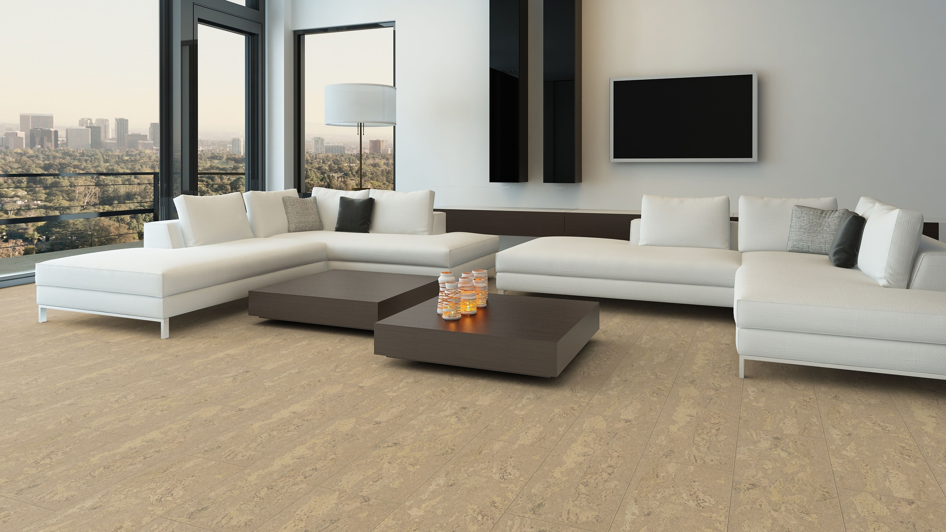 naturBoden designCork lackiert Soul bahama beige pastell
