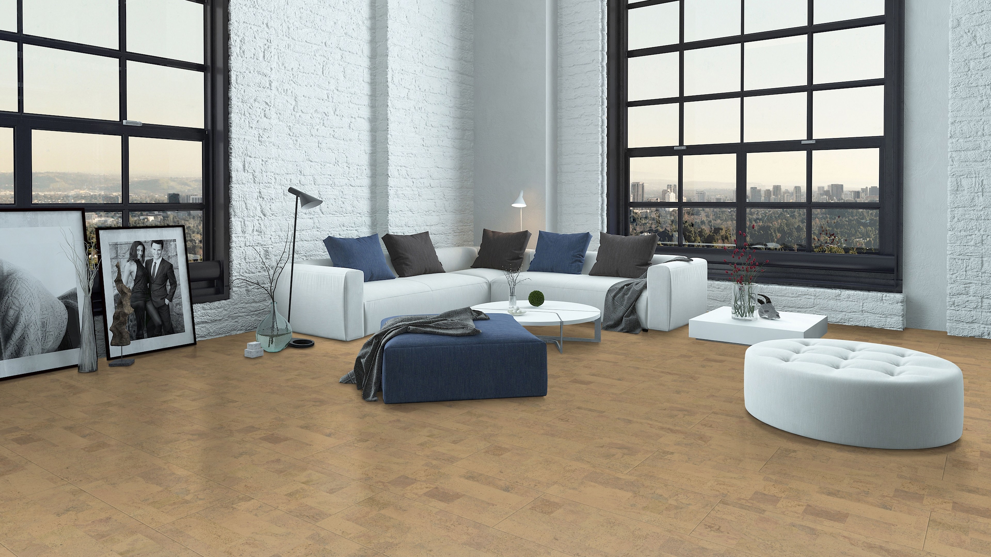 naturBoden designCork lackiert Tango caramell gefast