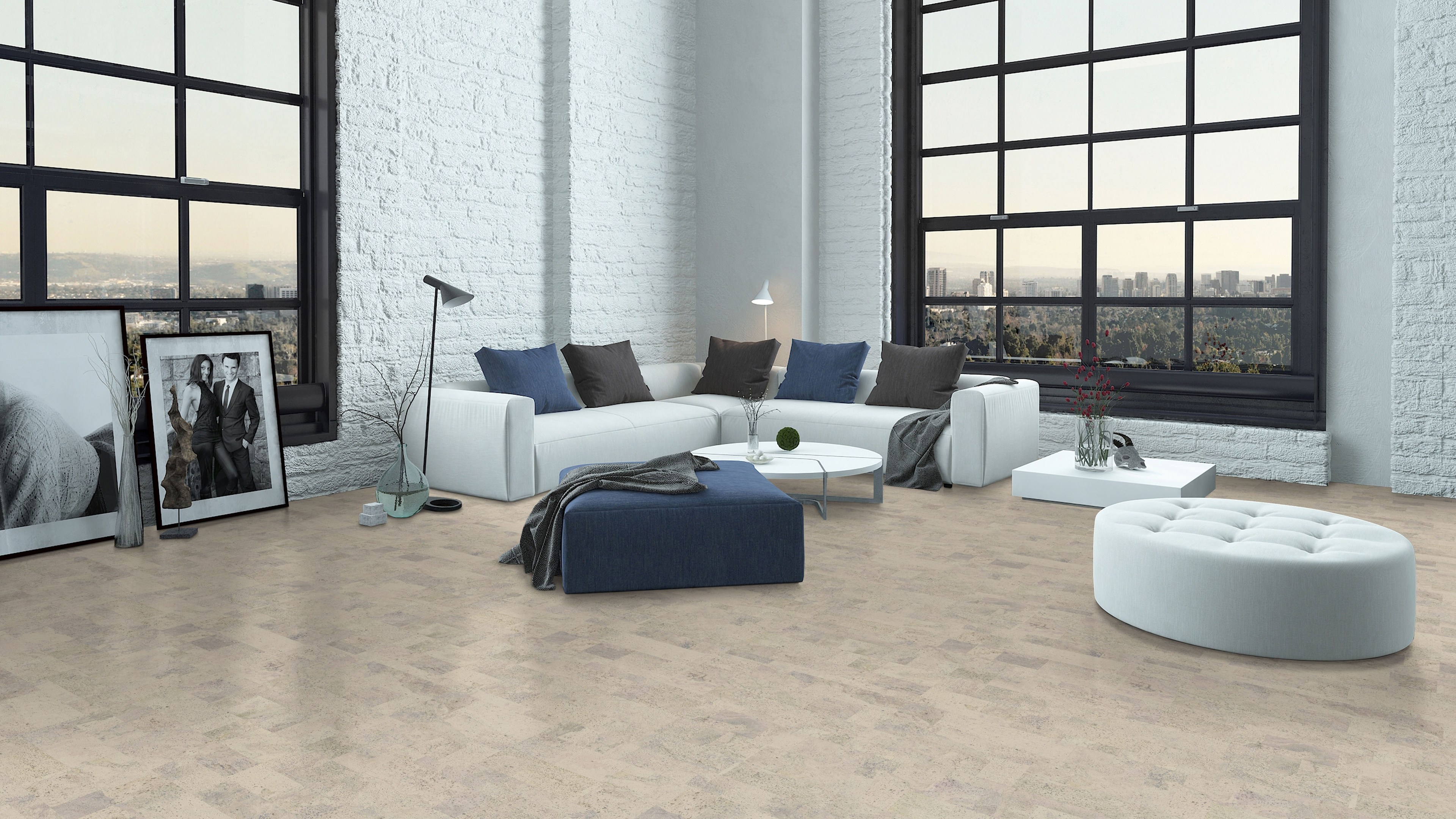 naturBoden designCork lackiert Tango creme