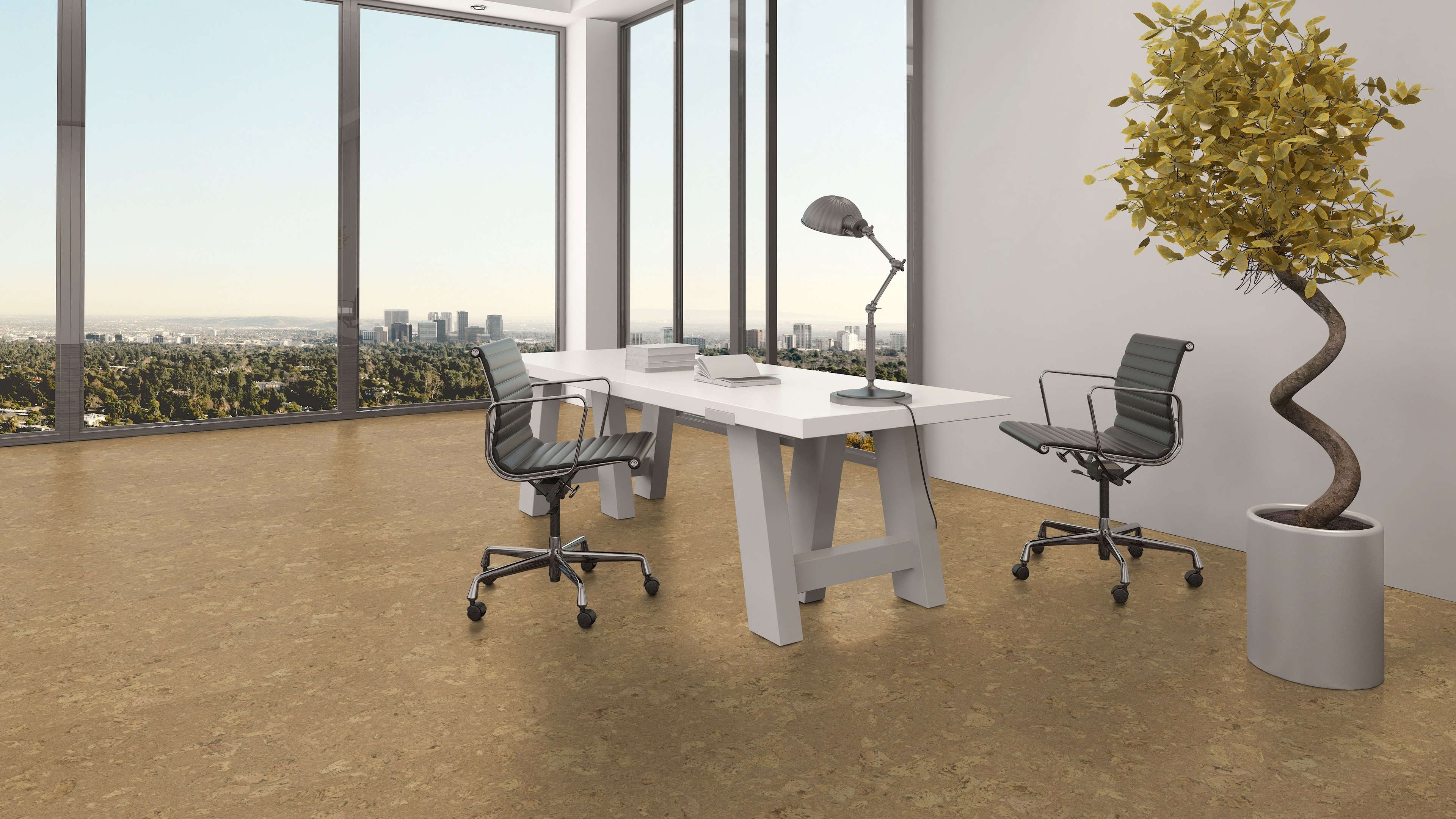 naturboden designCork lackiert Lambada natur