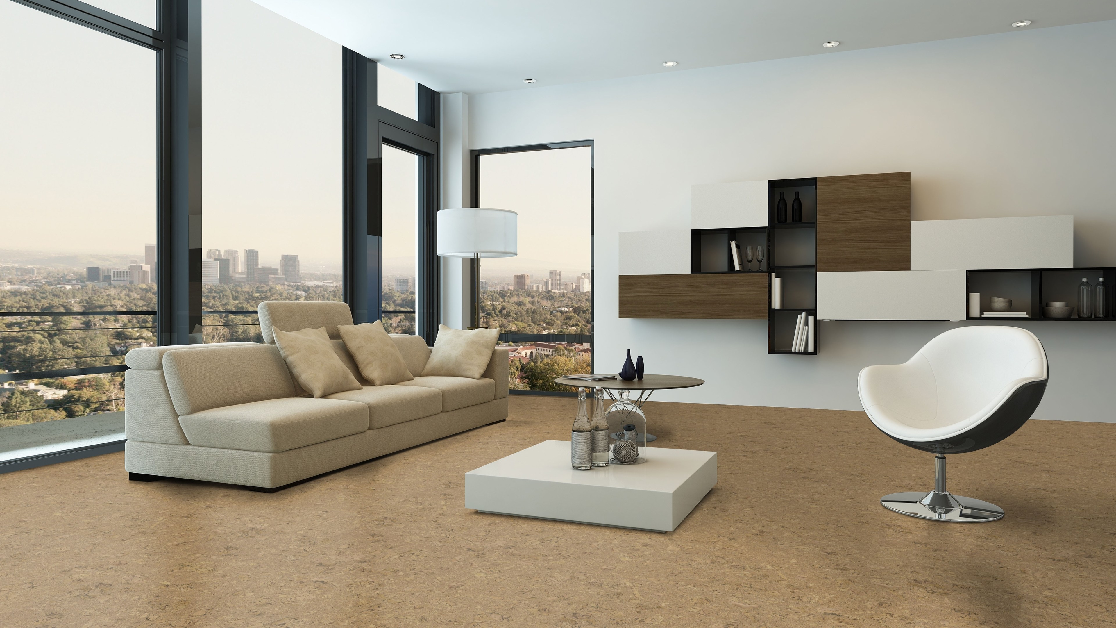 naturboden designCork lackiert River natur