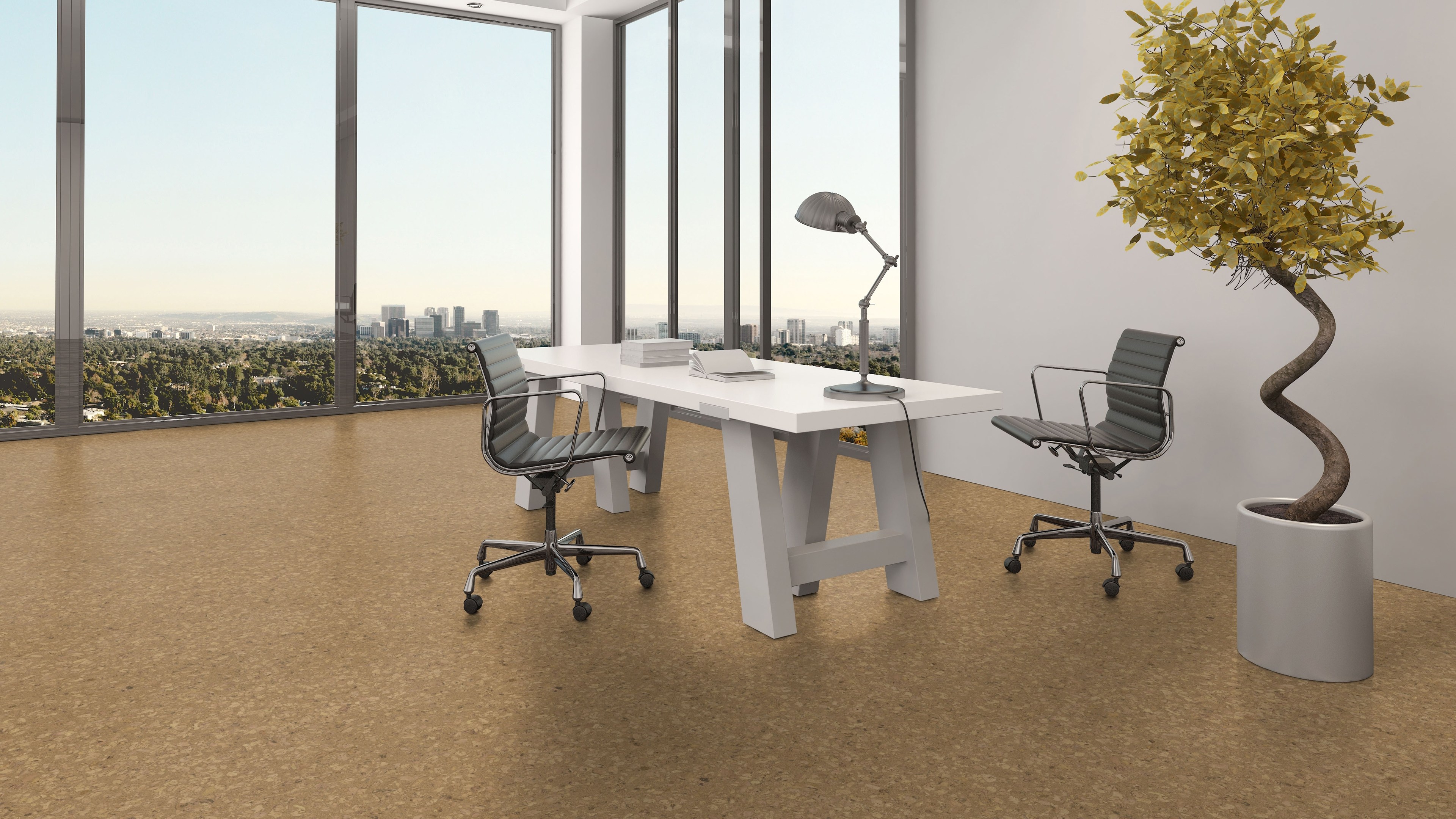 naturboden designCork lackiert Salsa natur