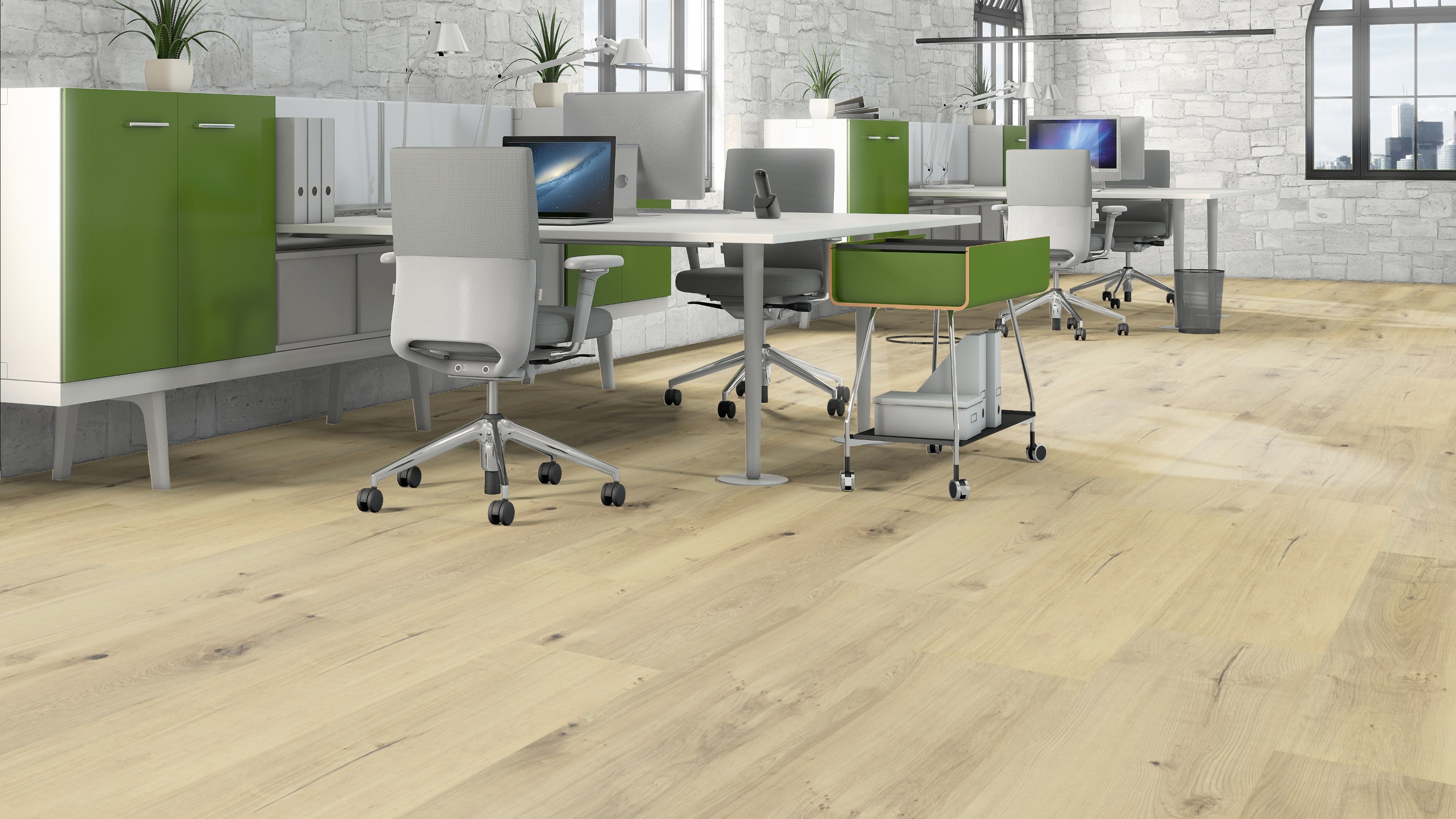 naturBoden printCork Landhauseiche Natur
