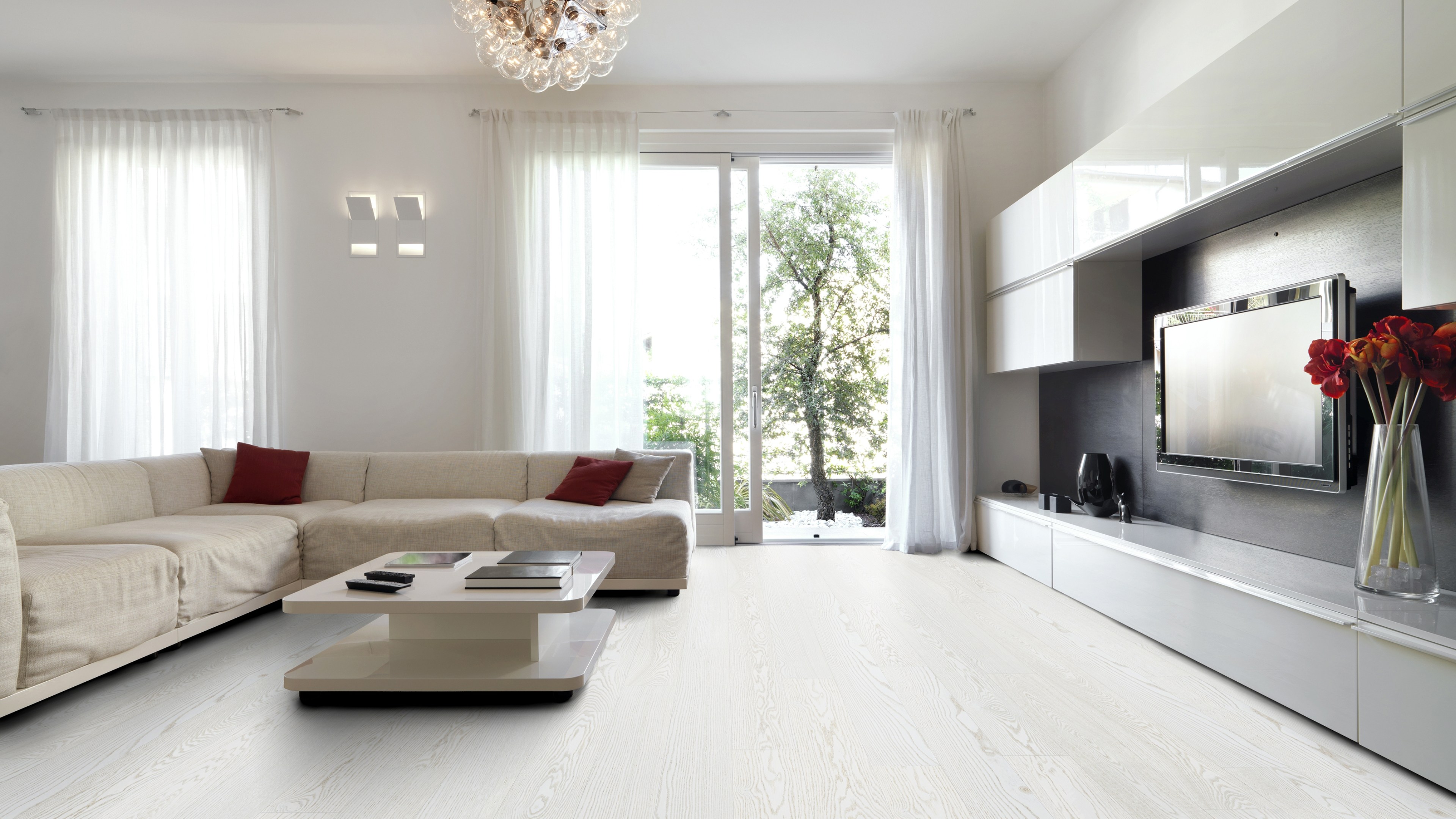 parkettBoden apartLine LHD Elegant Oslo glatt lackiert