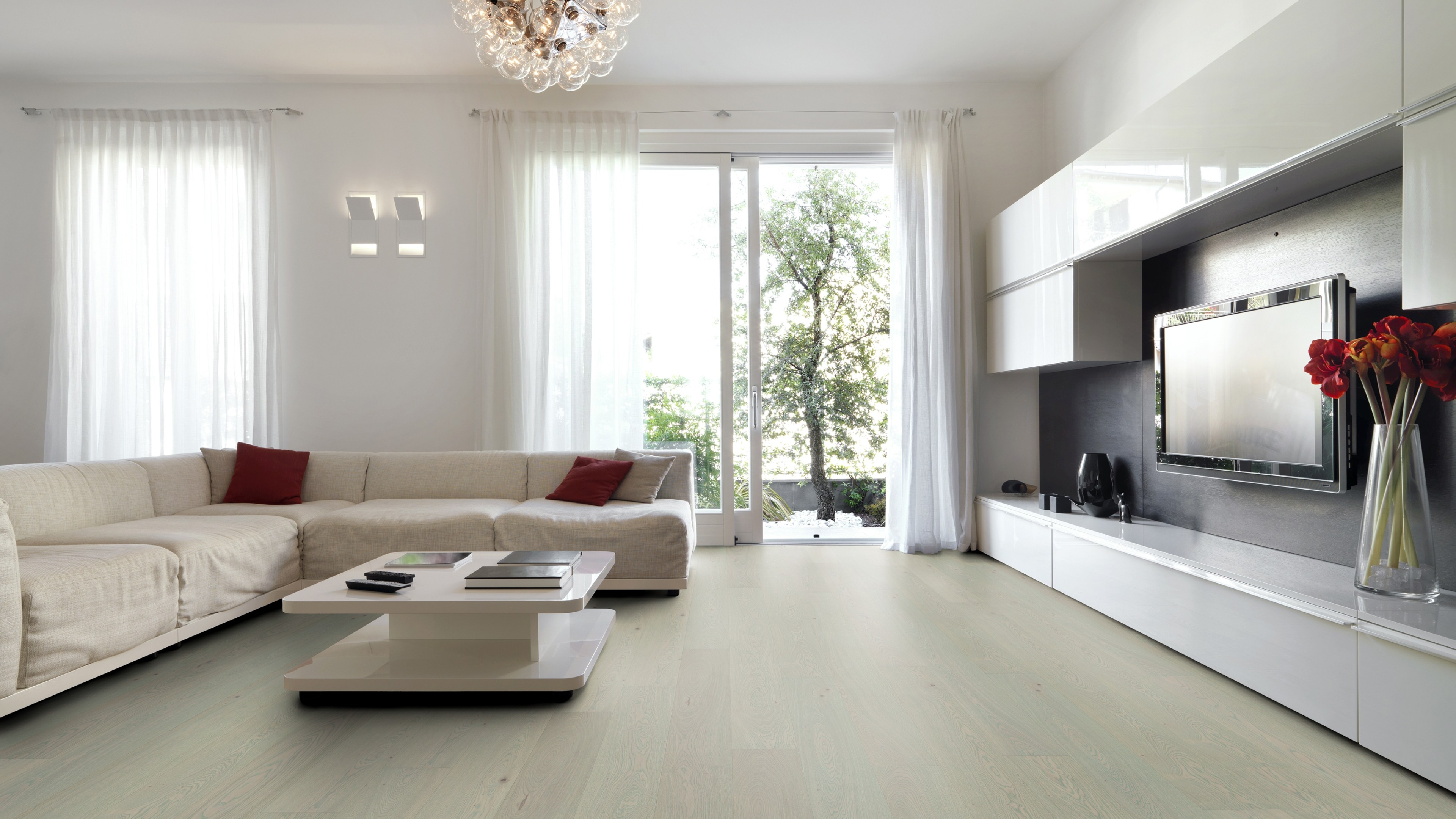parkettBoden apartLine LHD Natur Bombay gebürstet lackiert