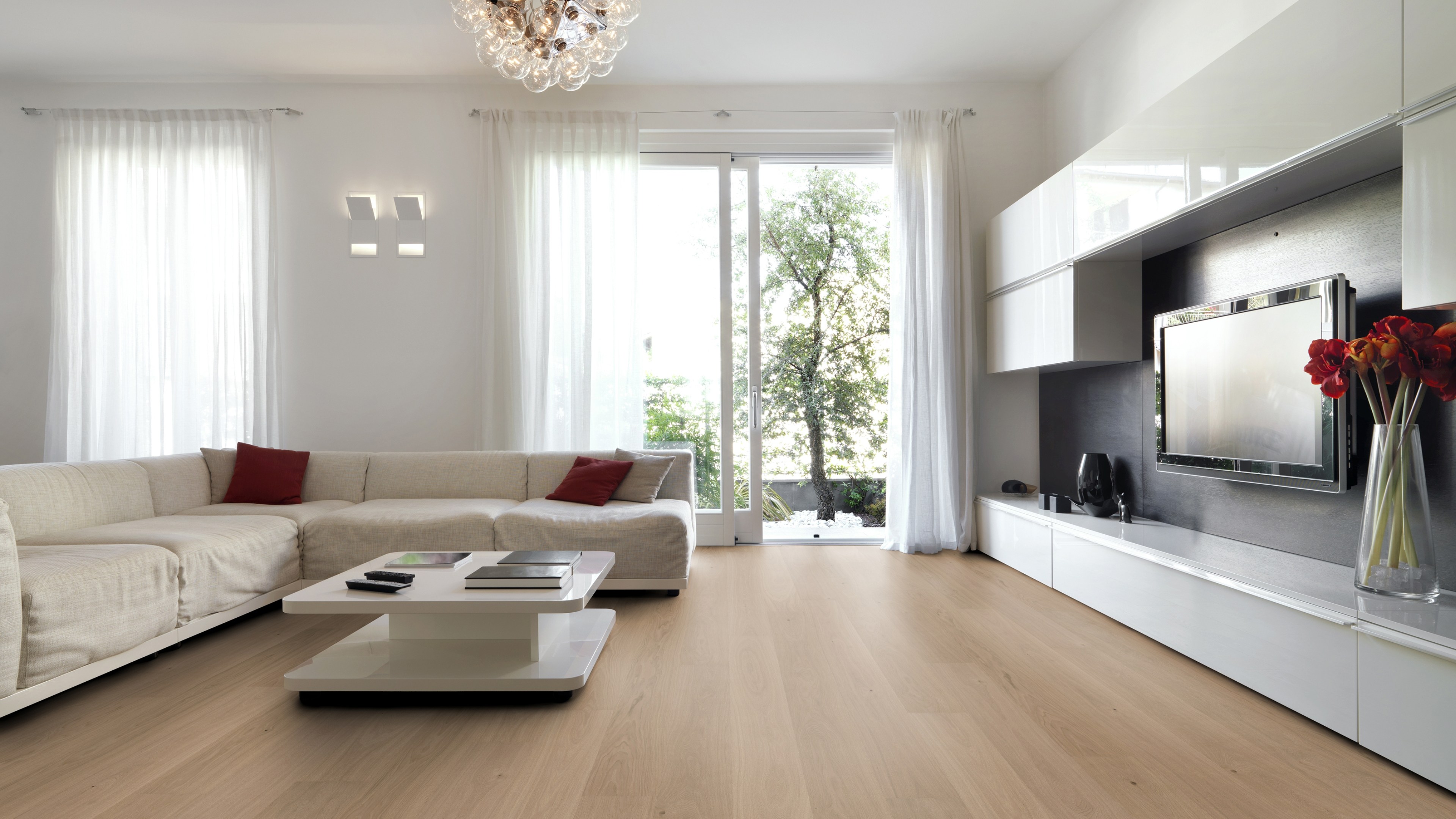 parkettBoden apartLine Schiffsboden Madrid gebürstet lackiert