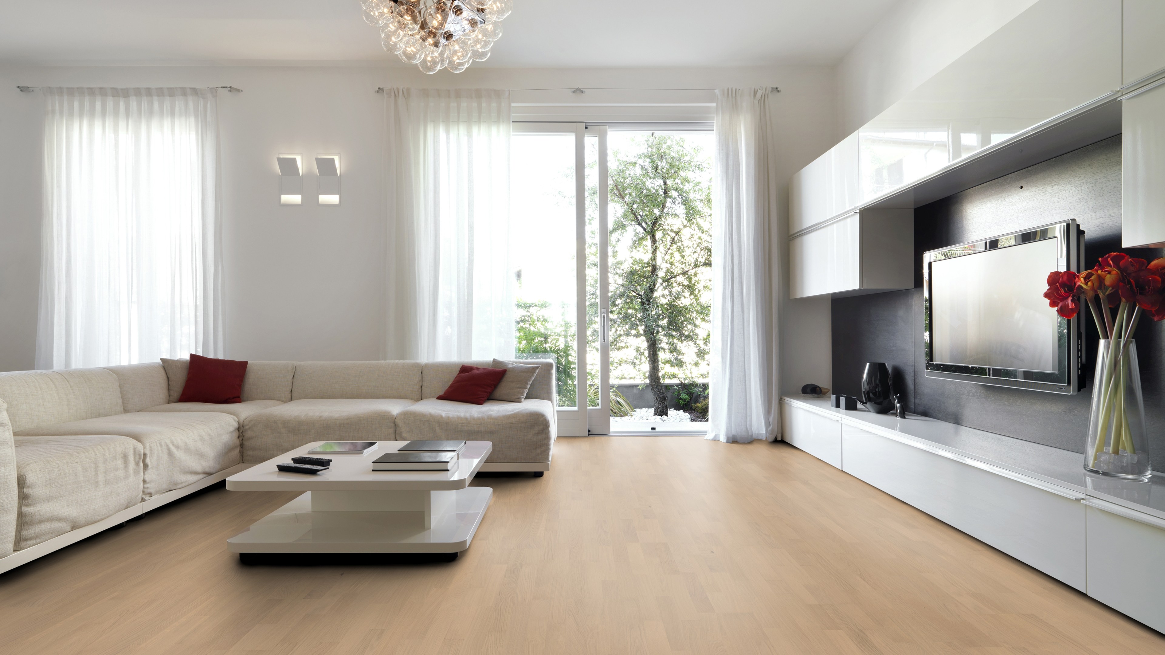 parkettBoden apartLine Schiffsboden Nizza glatt lackiert