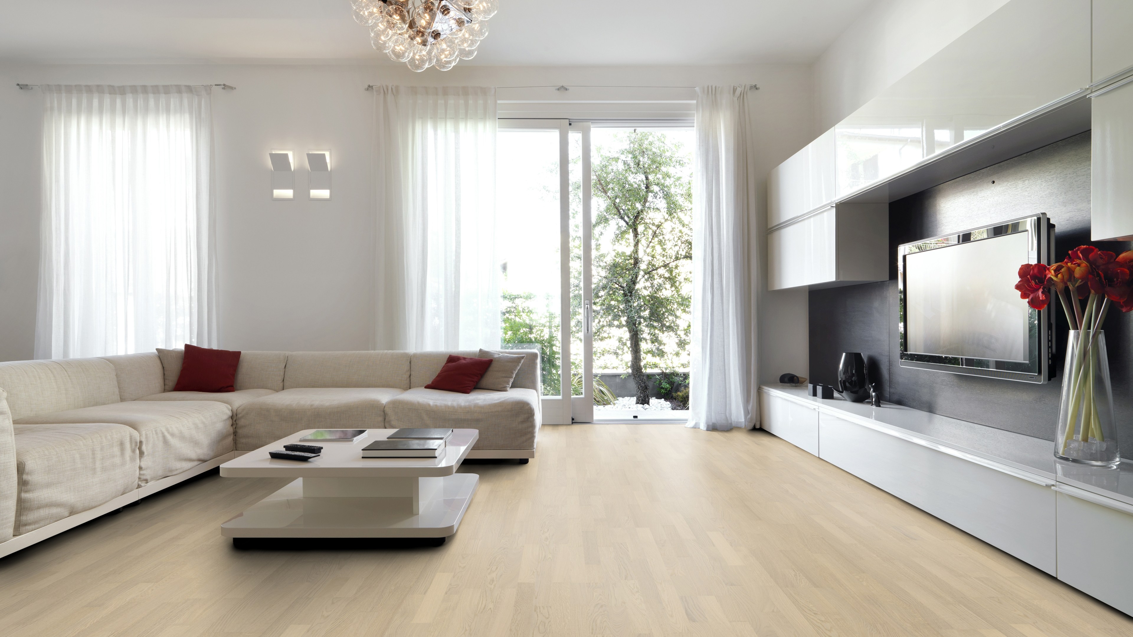 parkettBoden apartLine Schiffsboden Rom glatt lackiert