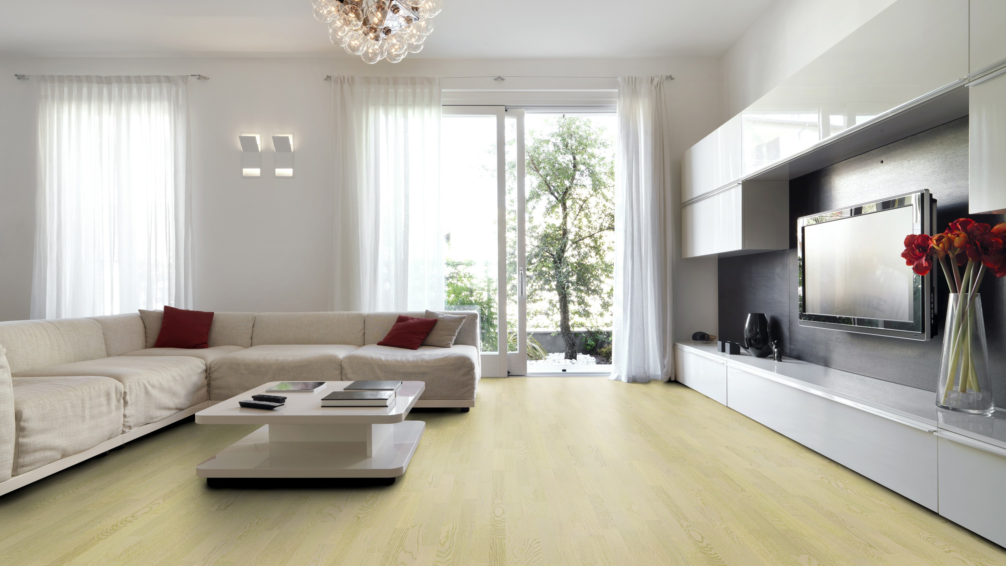 parkettBoden apartLine Schiffsboden Tokyo gebürstet lackiert