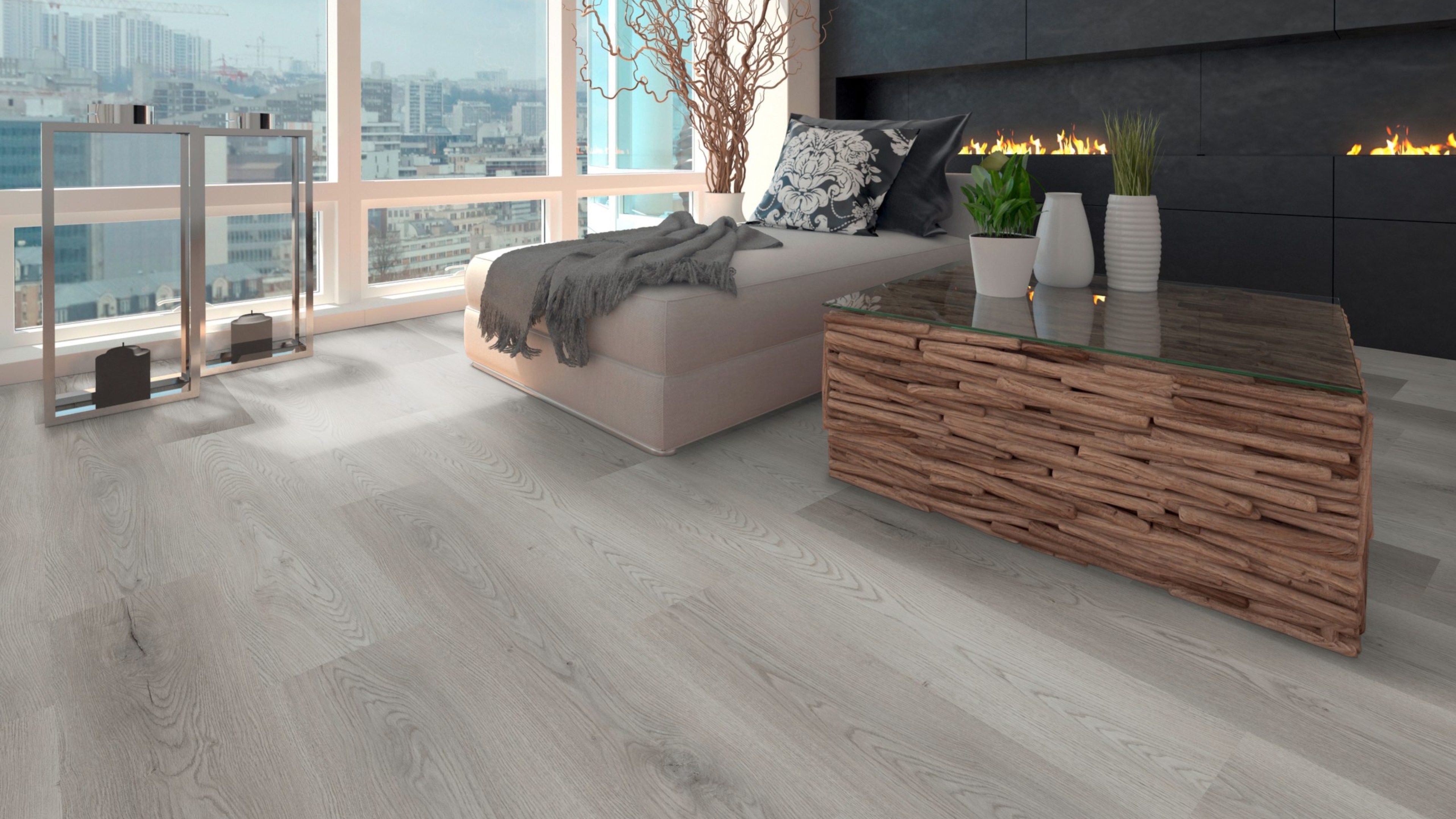 vinylFloor samurai eco Tennoeiche polargrau