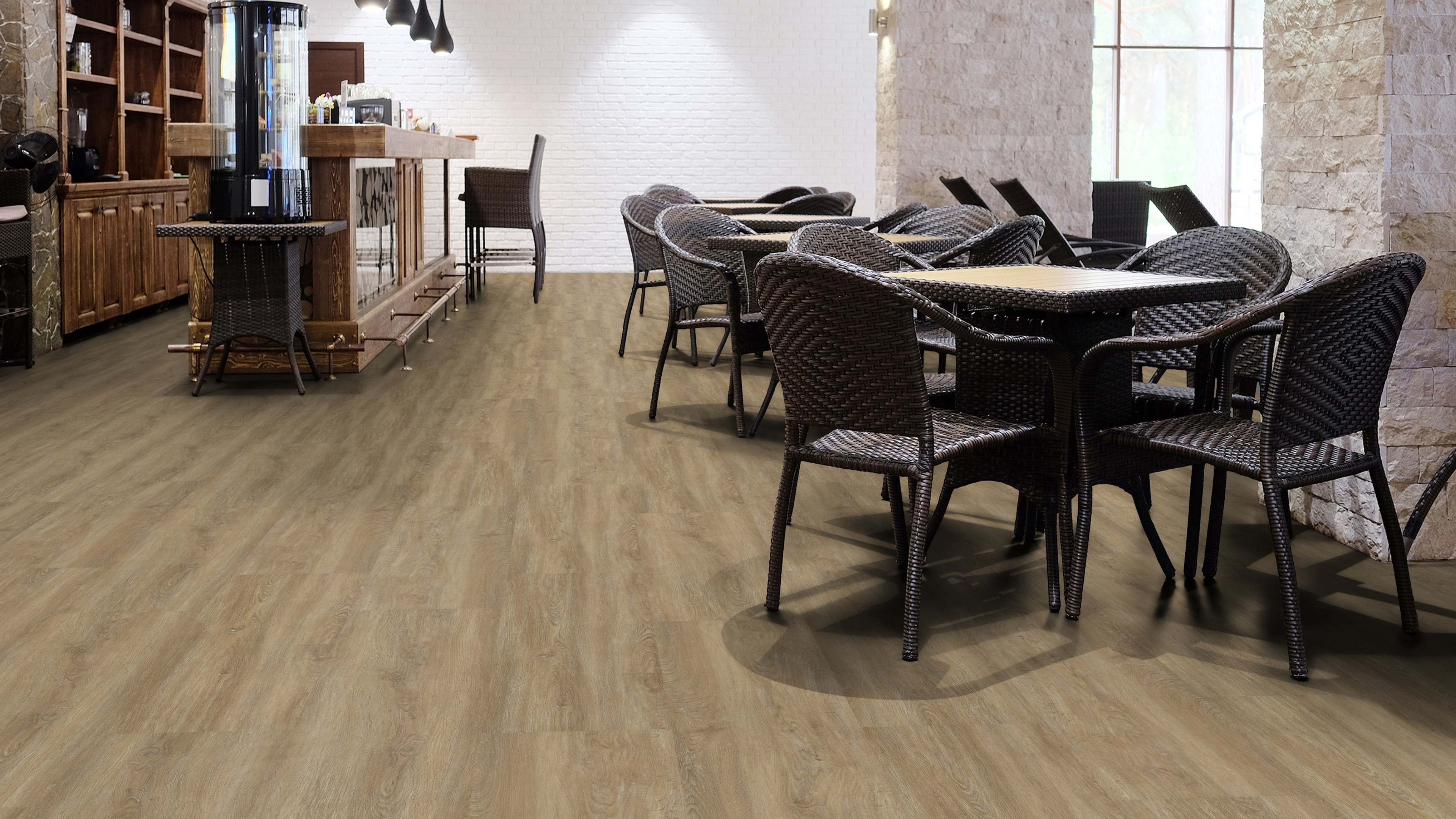 vinylFloor objekt Eiche Trentino natur