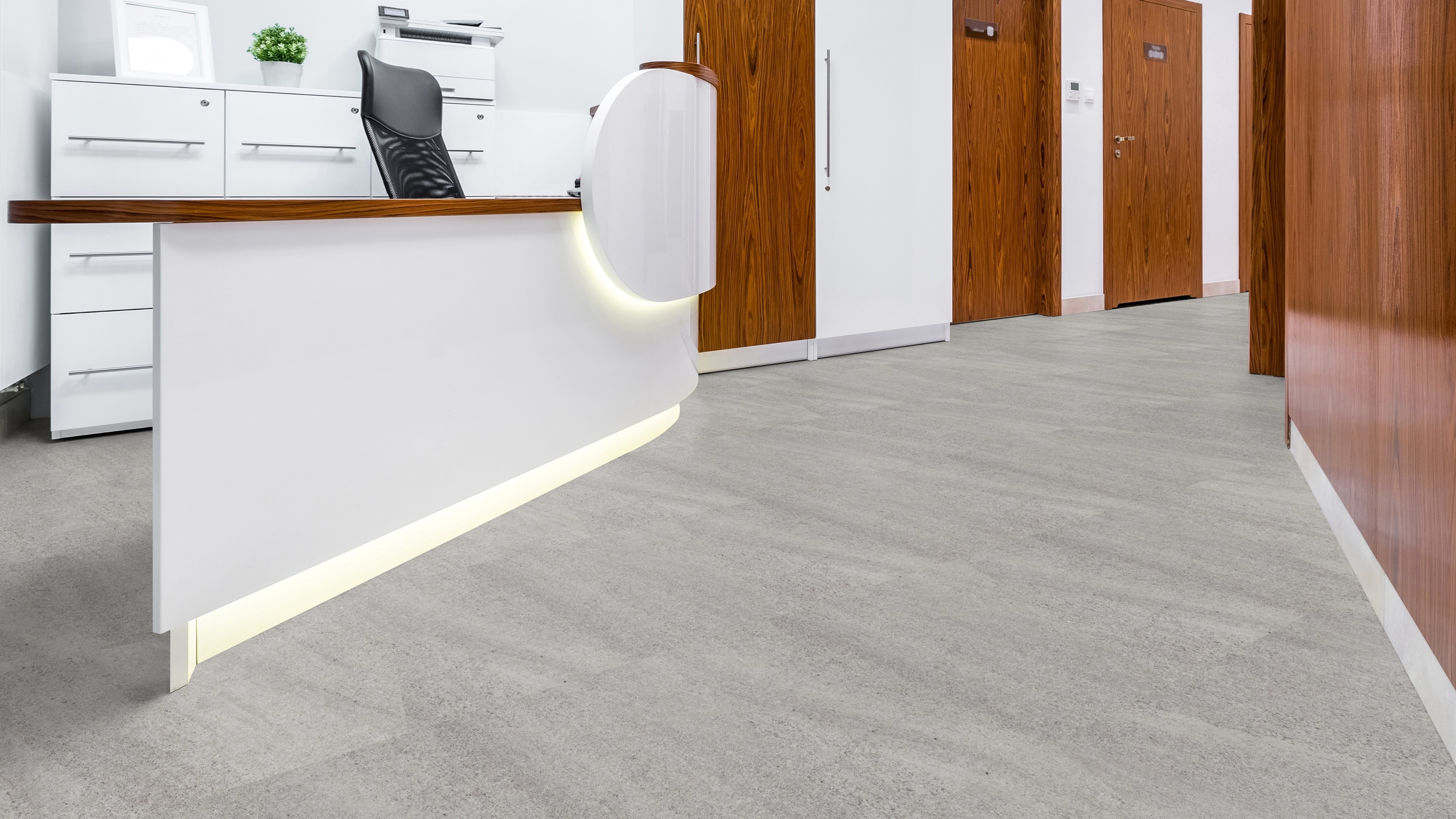 vinylFloor stone Berggranit silbergrau